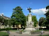 Charleville-Mézières - Memorial of the Place Winston Churchill square