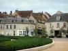 Chartres - Coloque Châtelet e casas da cidade