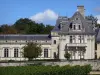 Château de Brézé - Château Renaissance, vigne et arbres