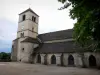 Château-Chalon - Igreja românica de Saint-Pierre