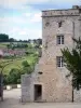 Château de Chastellux - Façade du château