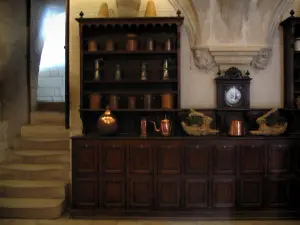 Château de Chenonceau - Kitchens of the castle: office