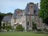 Château de Courances - Vue sur le château de style Louis XIII
