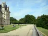 Château d'Écouen - Musée national de la Renaissance - Terrasse du parc du château