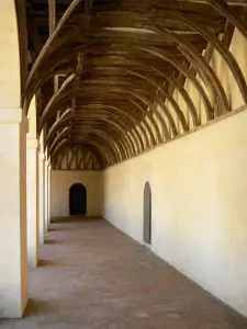 Château-Gontier - Galerie des Kreuzganges des ehemaligen Klosters der Ursulinen