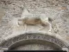 Château de Grouchy - Détail de la façade du musée départemental des Sapeurs-pompiers du Val-d'Oise