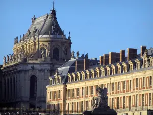 Château de Versailles - Chapelle royale et façade du château