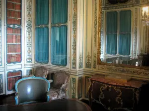 Château de Versailles - Intérieur du château : appartement du Dauphin : bibliothèque