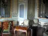 Château de Versailles - Intérieur du château : appartement de la Dauphine : cabinet intérieur de la Dauphine