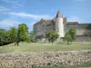 Châteauneuf - View of the medieval fortress