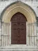 Chaumont - Portail ouest de la basilique Saint-Jean-Baptiste