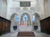 Chiesa di Saint-Seine-l'Abbaye - All'interno della chiesa abbaziale: coro