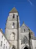 Chiesa di Saint-Seine-l'Abbaye - Torre della chiesa abbaziale