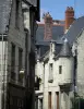 Chinon - Demeures, dont l'une avec une tourelle