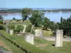 Cidadela de Blaye - Vista do estuário do Gironde da cidadela de Blaye