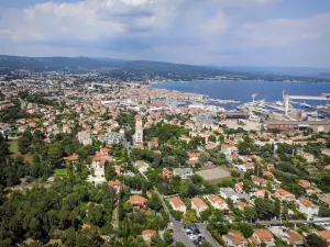 A Ciotat - Vista da cidade e do porto de La Ciotat