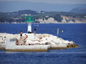 A Ciotat - Incêndio no porto de La Ciotat