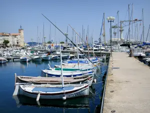 A Ciotat - Barcos atracados no Porto Velho