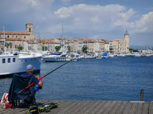 A Ciotat - Porto Velho com um pescador