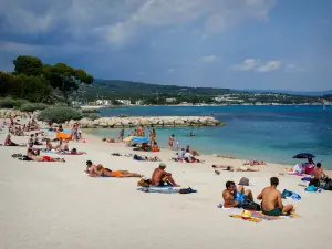 A Ciotat - Relaxando na praia dos Capuchinhos