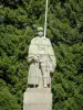 Clairière de l'Armistice - Dans la forêt de Compiègne (près du village de Rethondes), statue du maréchal Foch