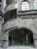 Clermont Ferrand - Fontfreyde Hotel (edifício renascentista): escada em espiral