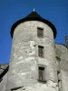 Cognac - Château of Cognac (Valois castle, François I castle) home to the company Otard Cognacs: tower of comte Jean