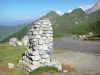 Col d'Aubisque - Vista, de, a, Pyrenean, montanhas, de, a, Aubisque, passagem