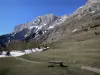 Col du Noyer - Depuis le col du Noyer, vue sur les crêtes rocheuses