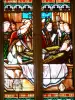 Collegiata d'Uzeste - All'interno della finestra di Notre Dame