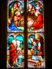Collegiata d'Uzeste - All'interno della finestra di Notre Dame