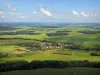 Colline de Sion-Vaudémont - Panorama sur les environs de la colline de Sion-Vaudémont