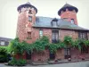 Collonges-ла-Руж - Дом Рамад де Фриак с двумя его башнями