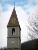 Colmars - Bell tower of the Saint-Martin church