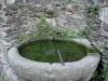 Conques - Fontaine