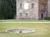 Conros castle - Feudal Keep and Park Basin