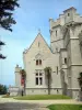 Corniche basque - Château-Observatoire Abbadia : château d'Antoine d'Abbadie de style néogothique, situé sur la corniche basque, dans la commune d'Hendaye