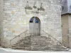 Corrèze - Portal of the church Saint-Martial
