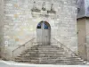 Corrèze - Portale della chiesa Saint-Martial