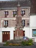 Crécy-en-Ponthieu - Cross of the Village, lantern of the dead