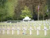 Crête des Éparges - Cemitério militar de Éparges - necrópole nacional de Trottoir