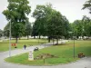 Dax - Promenade dans le parc Théodore Denis