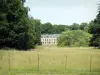 Departementaal landgoed van Valley-aux-Loups - Gezicht op het huis van Chateaubriand in het hart van het park