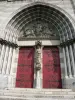 Digne-les-Bains - Portal da catedral Saint-Jérôme