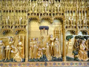 Dijon - Palast der Herzöge und Stände von Burgund - Museum der Schönen Künste von Dijon: Altarbild der Heiligen und Märtyrer