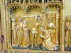 Dijon - Paleis van de hertogen en landgoederen van Bourgondië - Museum voor Schone Kunsten van Dijon: altaarstuk van heiligen en martelaren