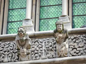 Dijon - Gargoyles of the Notre-Dame church