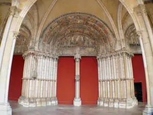 Dijon - Portals of the Notre-Dame church