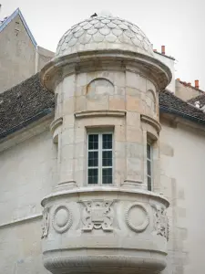 Dijon - Türmchen des Hôtel de Berbis