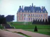 Domaine départemental de Sceaux - Pelouses du parc de Sceaux et château abritant le musée du Domaine départemental de Sceaux